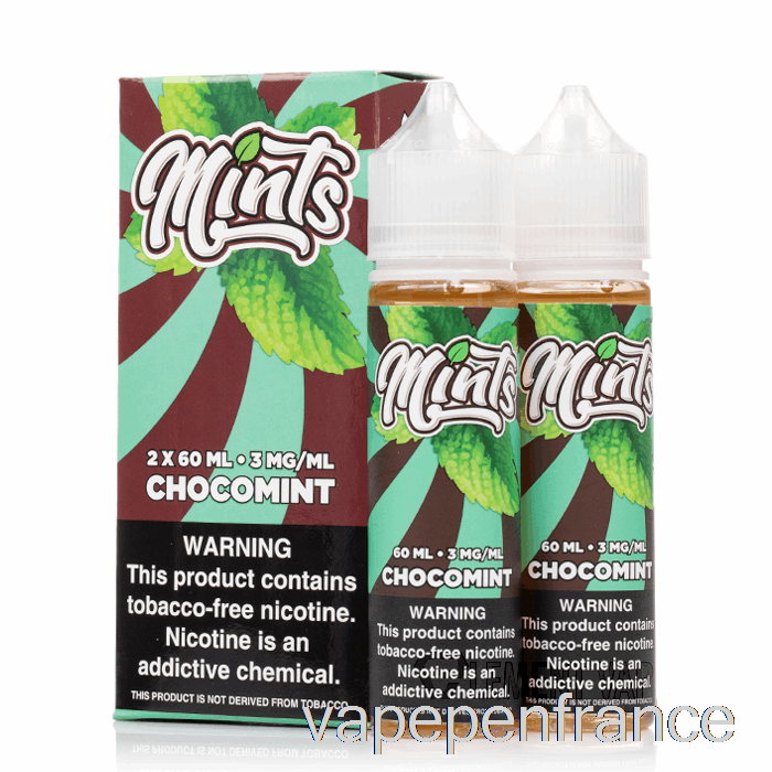 Chocomint - Menthes Vape Co - Stylo Vape 120 Ml 6 Mg